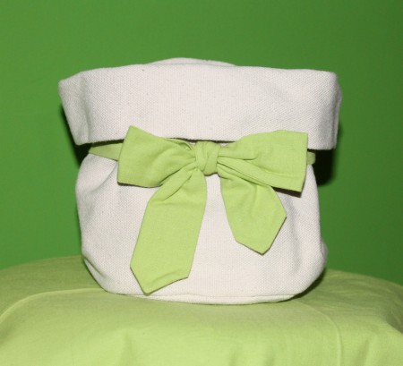 Tutorial cestino in cotone - Pattener cotton basket